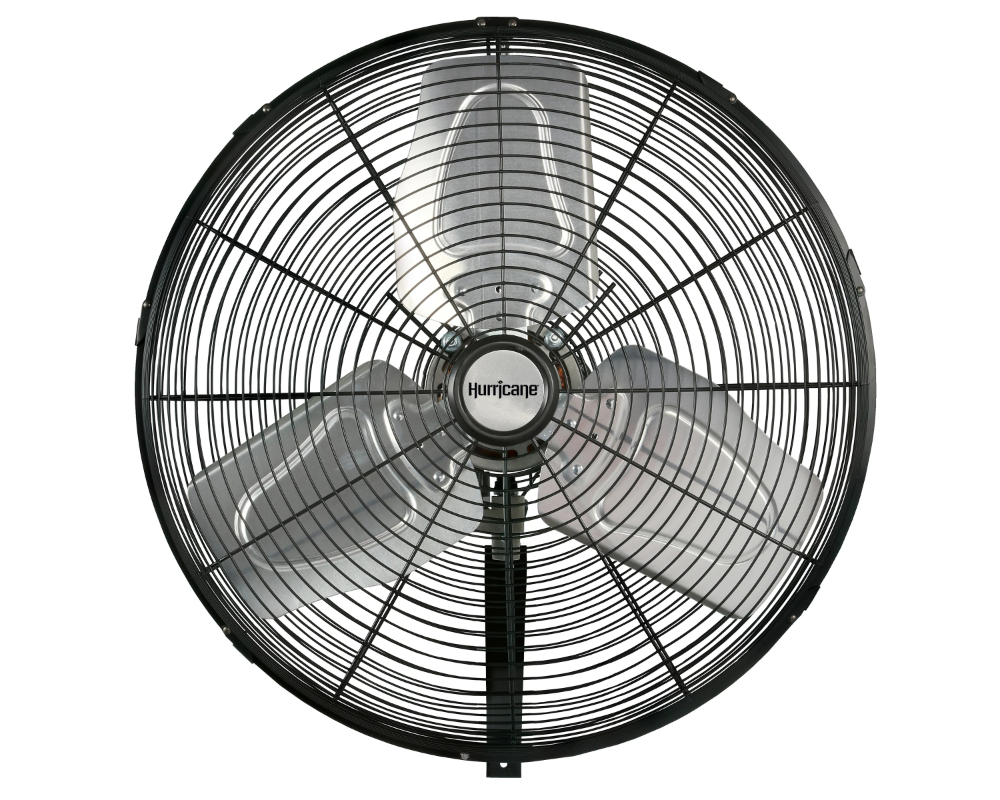 Hurricane® High Quality 30" Oscillating Wall Mounted Fan Air Cooling