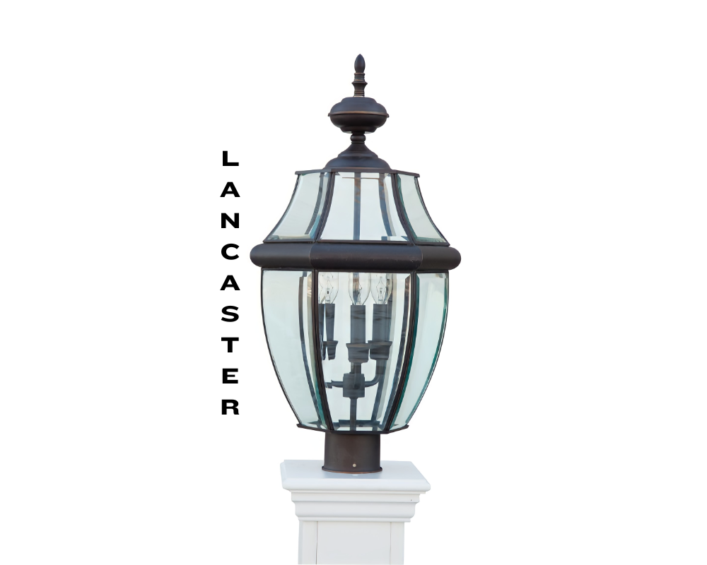 Yard Craft Crafted Elegance Lincoln Lantern Post Outdoor Brilliance