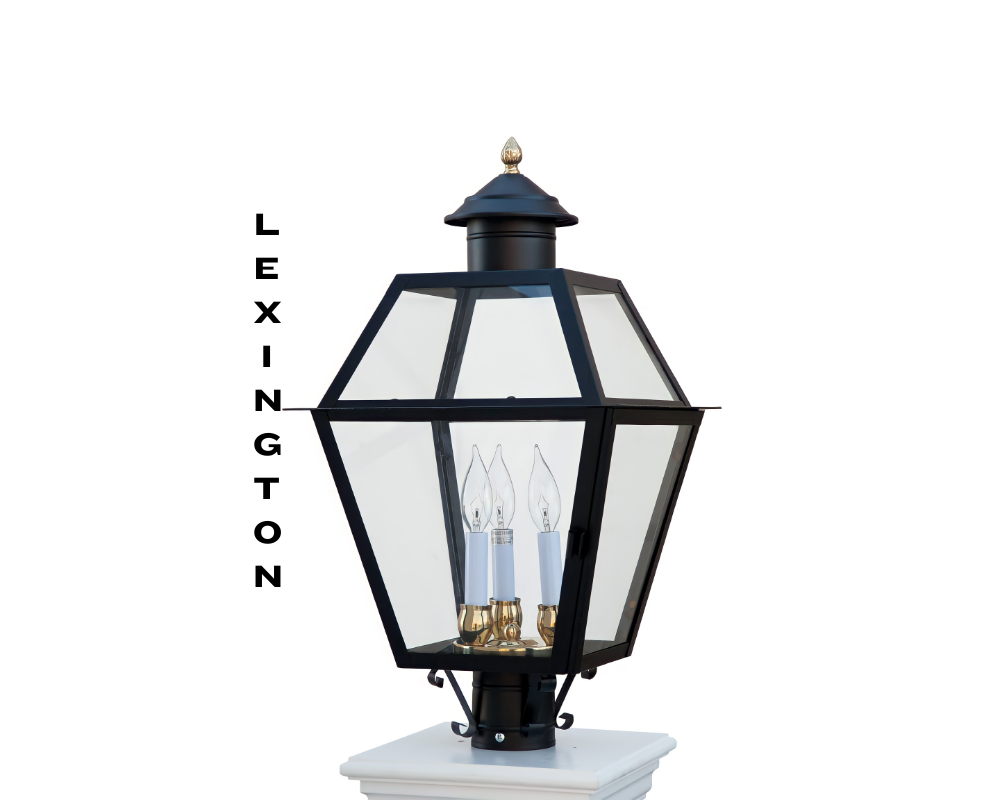 Yard Craft Crafted Elegance Lincoln Lantern Post Outdoor Brilliance