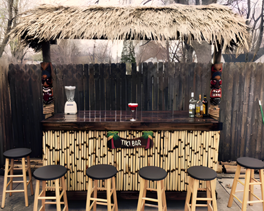 White Sands Tiki Bars "The Islander" (With Roof)