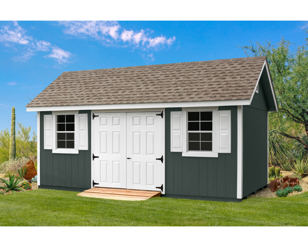 Yard Craft 10×18 Fairmont Storage Shed Kit Organize with Ease