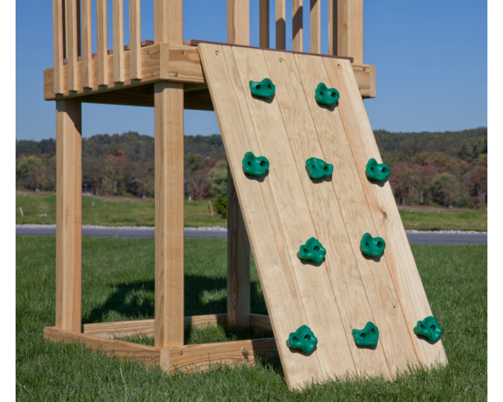 Yard Craft Backyard Hideout Wood Playset For Kids