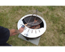 Yard Craft "Blade" Fire Pit Grilling Upgrade