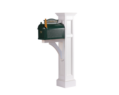 Yard Craft Durable Providence Mailbox Post Premium Outdoor Mail Stand