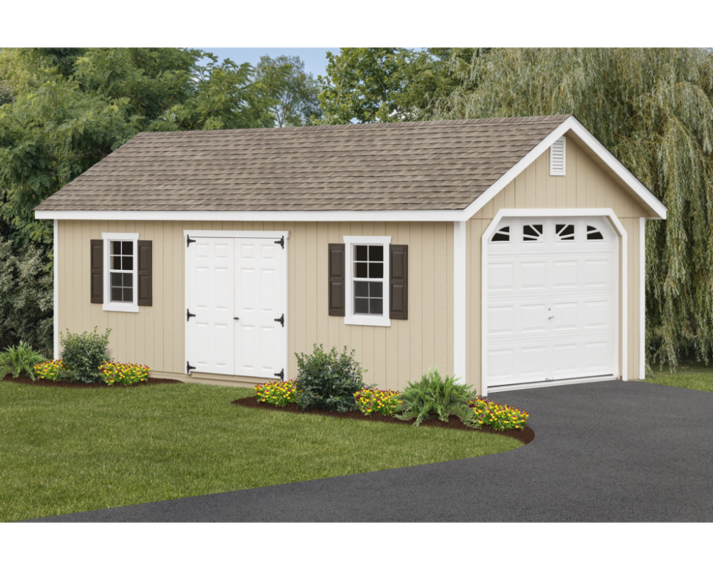 Yard Craft, Modernize Your Space with the 12x26 Fairmont Garage Kit