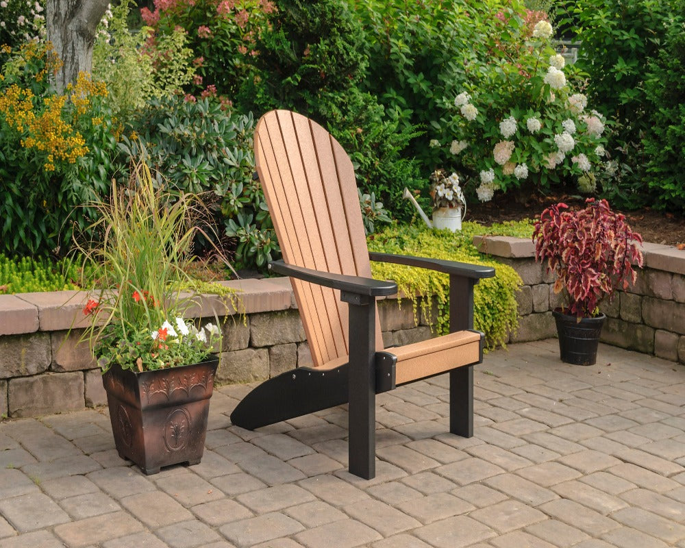 Yard Craft Poly Adirondack Chair Classic Style For Your Patio