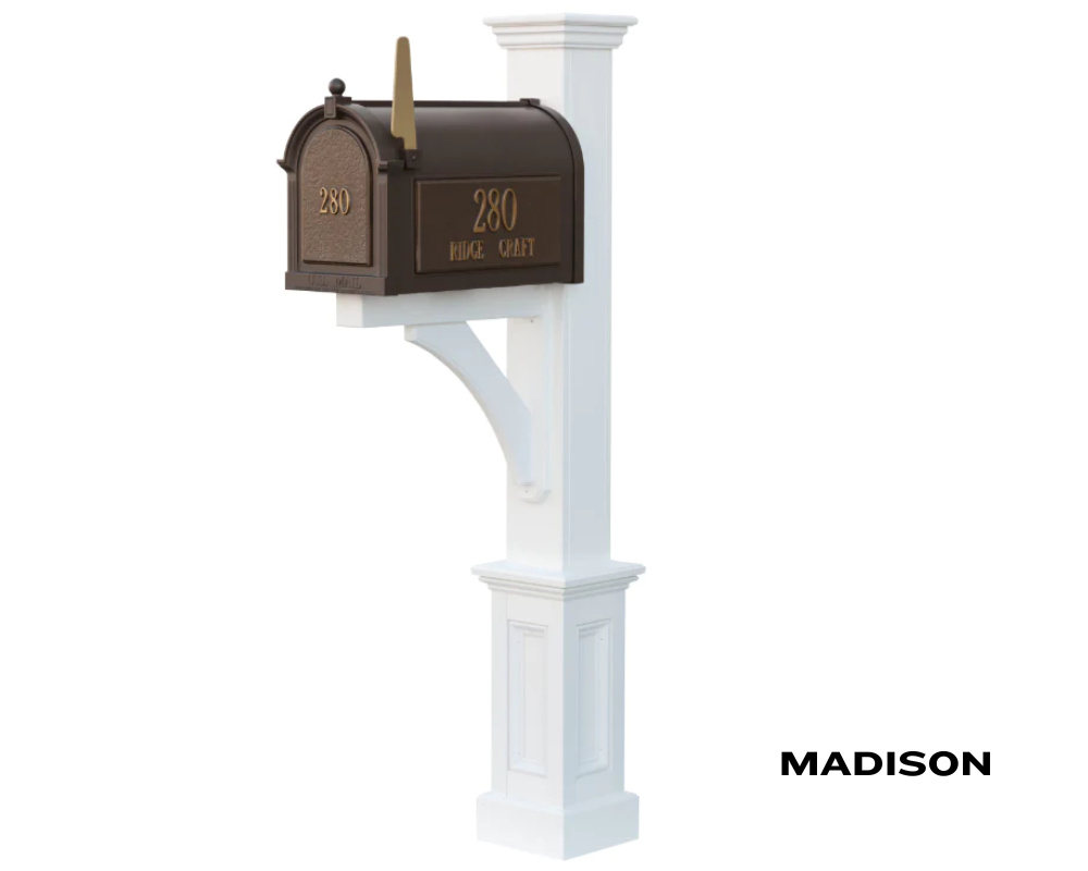 Yard Craft Madison Mailbox Post