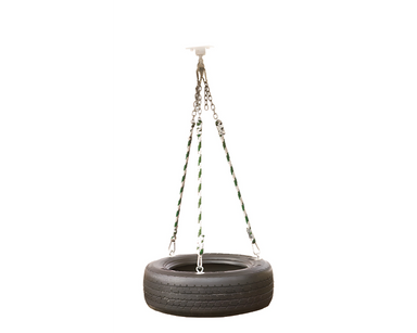 Yard Craft Quality 3-Rope Tire Swing for Outdoor