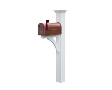 Yard Craft Versatile Annapolis Mailbox Post Perfect for Any Home Style